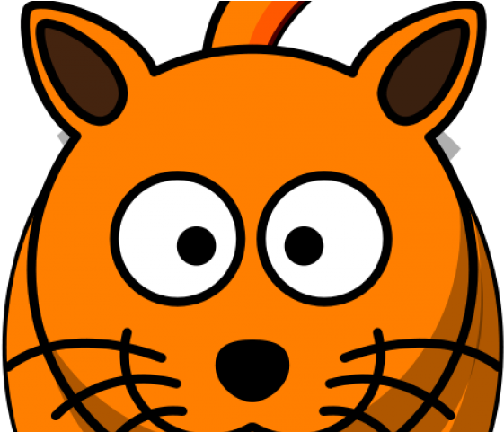 Kittens Clipart Cartoon Puppy - Orange Cat Cartoon Transparent - Png Download (640x480), Png Download