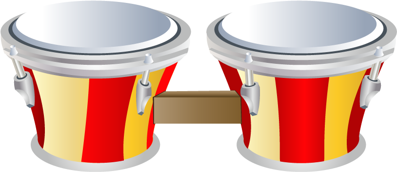 Musical Instrument Drums Clip Art - Green Tambourines: A Percussion Instruments Coloring - Png Download (1119x568), Png Download