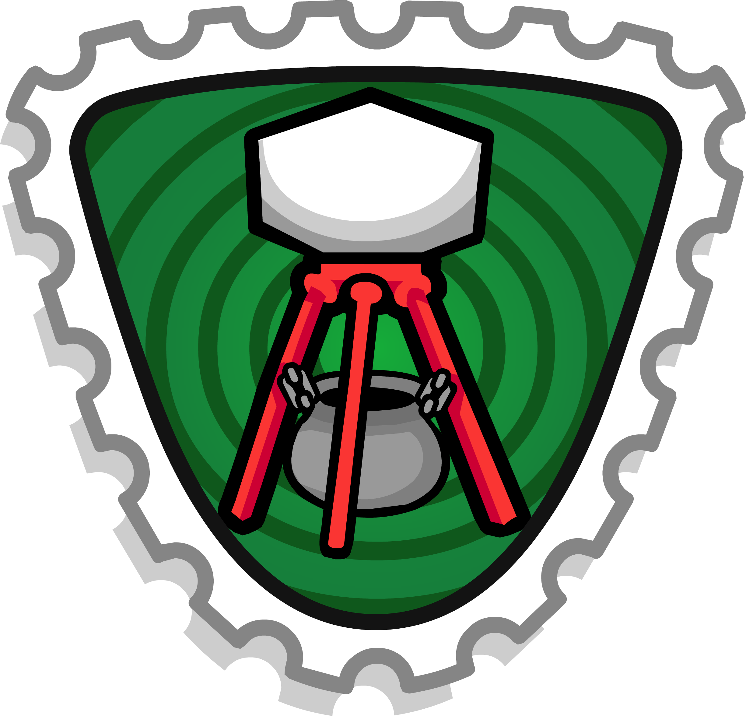 Easy - Club Penguin Stamps Clipart (2451x2352), Png Download