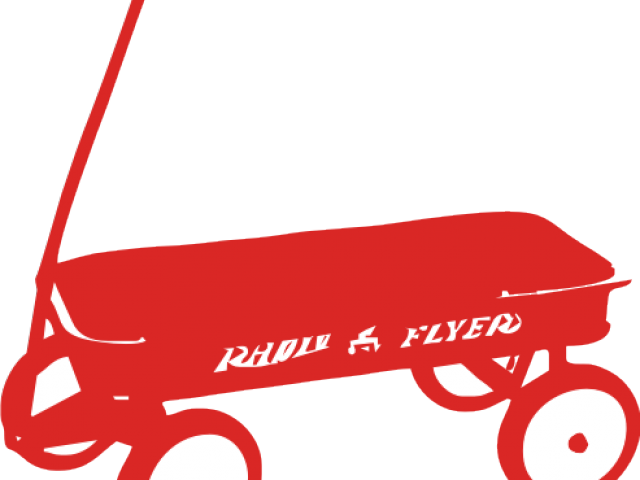 Wagon Clipart Transparent - Red Wagon - Png Download (640x480), Png Download