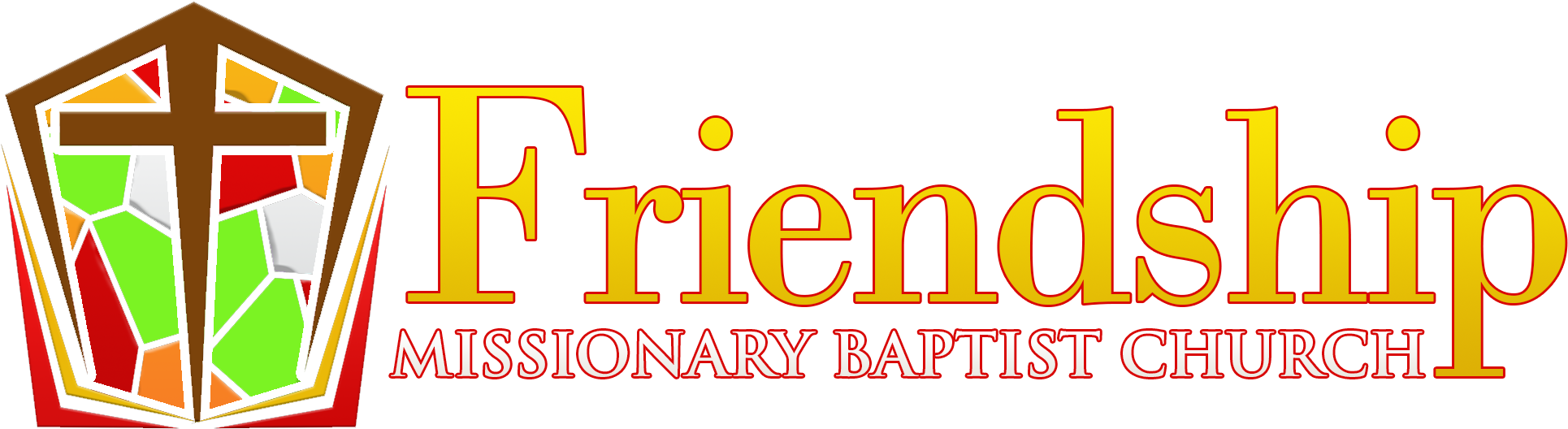 Friendship Missionary Baptist Church Friendship Missionary - Friendship Missionary Baptist Church Logo Clipart (2000x696), Png Download