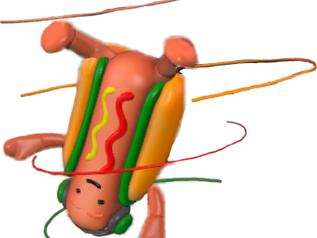 Snapchat Clipart Hotdog - Clip Art - Png Download (640x480), Png Download
