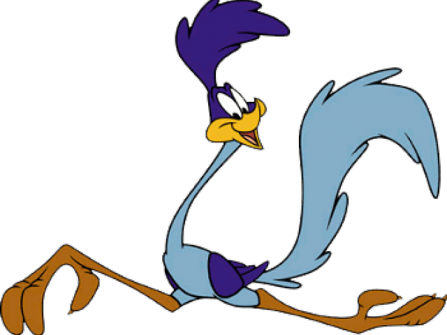 Roadrunner Clipart Tribal - Road Runner Cartoon - Png Download (640x480), Png Download