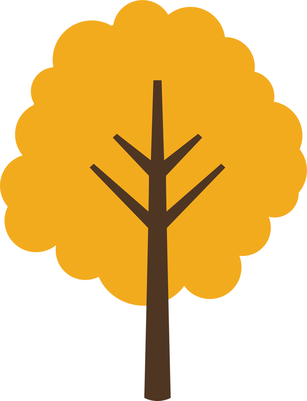 Image - Tree Clipart (982x1280), Png Download