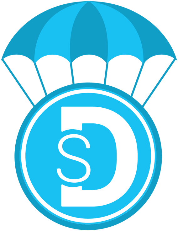 Parachute Clipart Airdrop - Circle - Png Download (768x767), Png Download