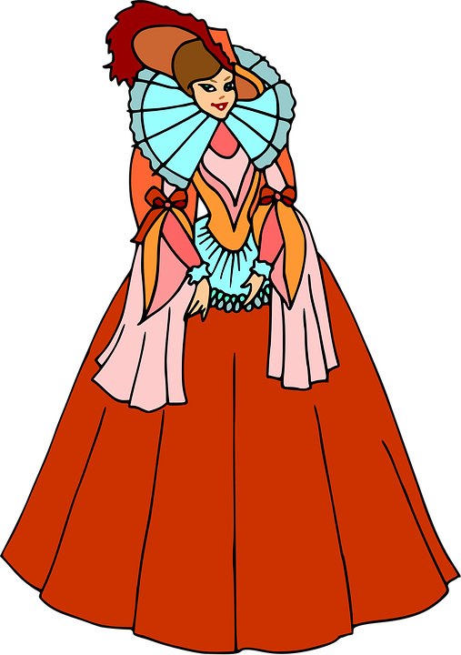 Princess,lady,woman,lady - Clip Art - Png Download (500x710), Png Download