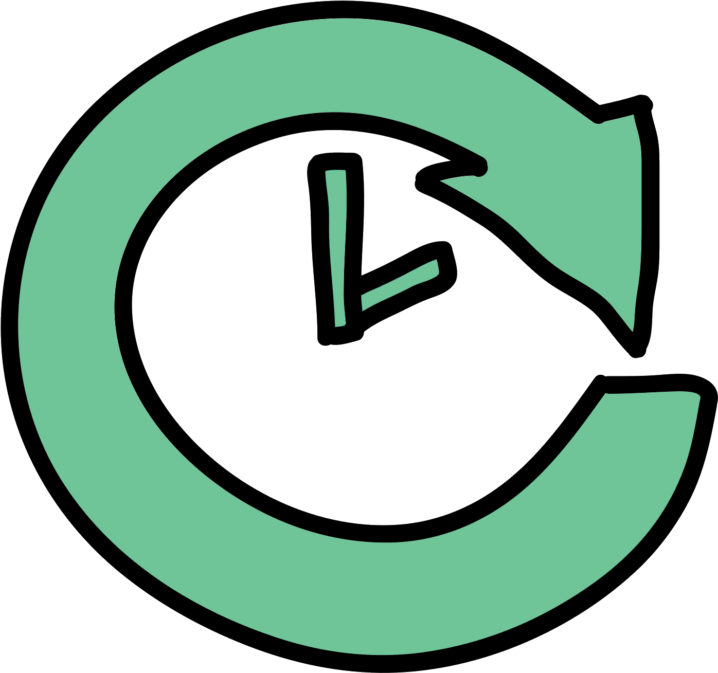 Time Machine Icon Arrow Clipart Full Size Clipart (885912