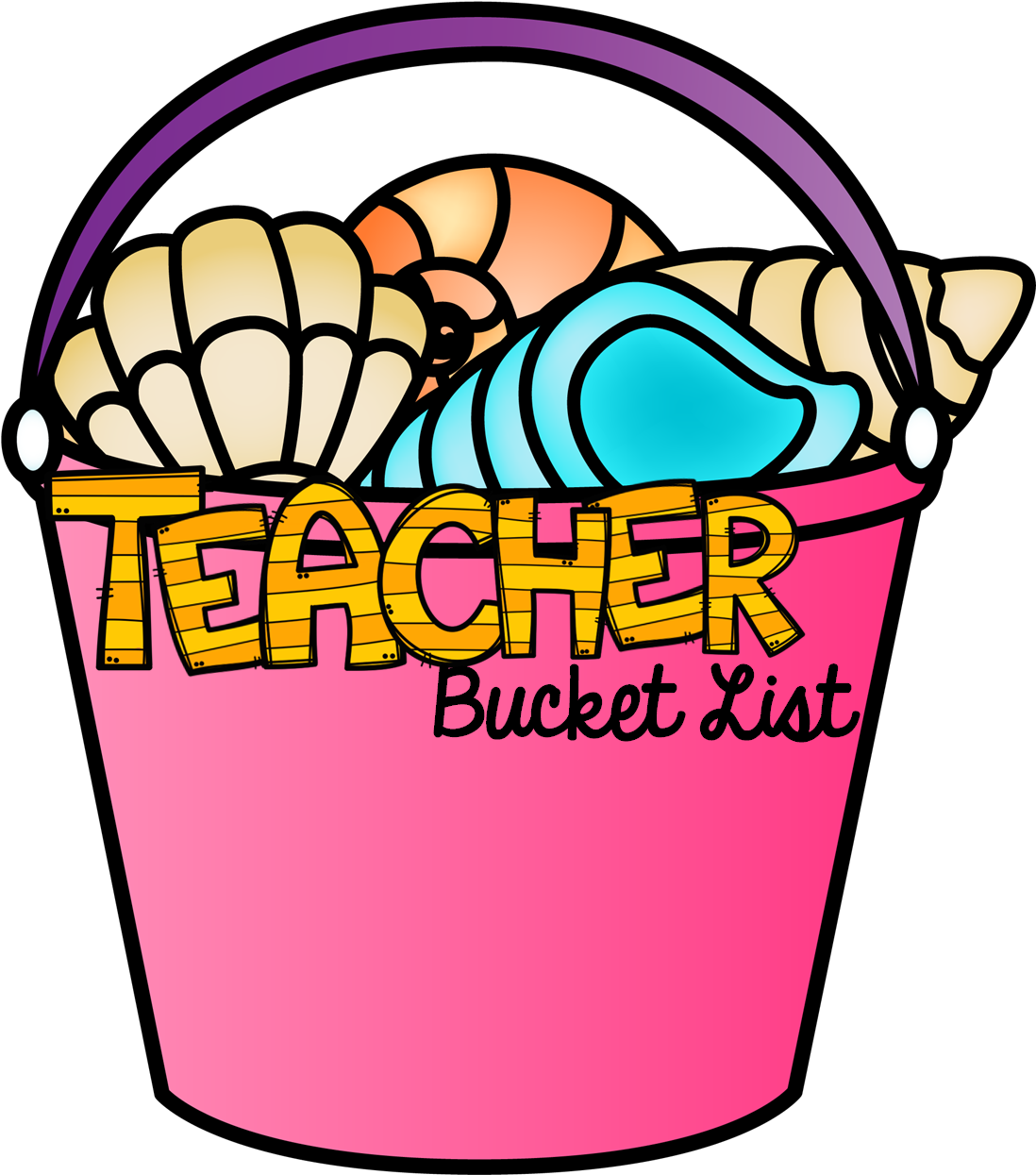 Want To Share Your Teacher Bucket List - Theme Clipart (1107x1289), Png Download