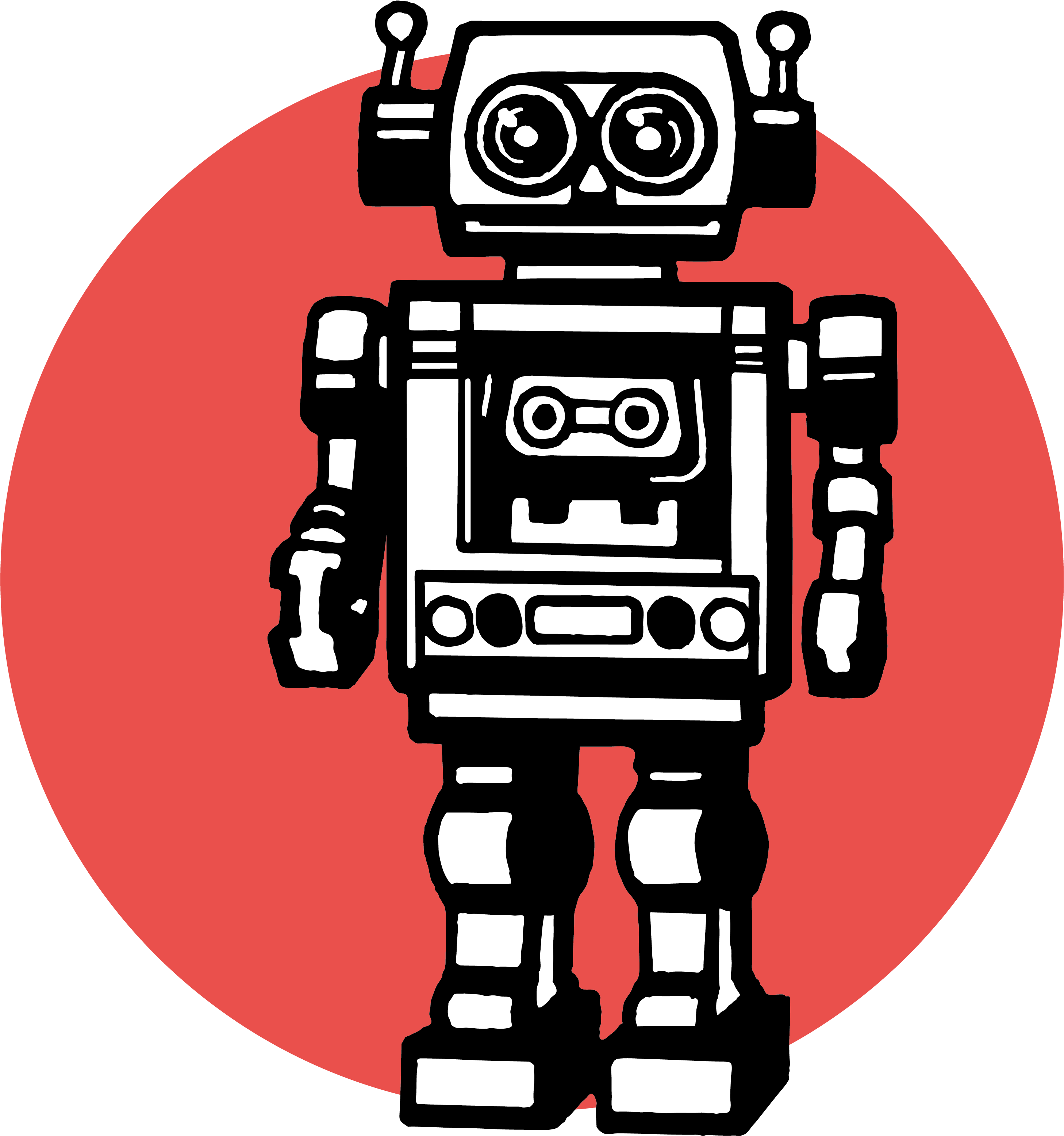 Technology - Art Print: Pop Ink - Csa Images' Robot, 61x46cm. Clipart (3333x3333), Png Download