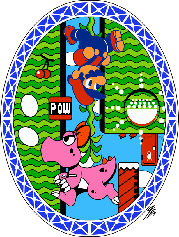 Birdo By Tamarinfrog - Birdo Clipart (615x814), Png Download