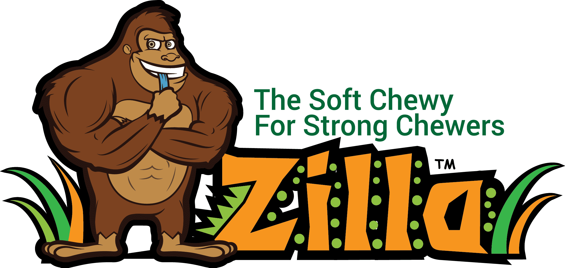 Tube Zilla Jr, Red On Clip-on - Chewy - Png Download (2340x1113), Png Download