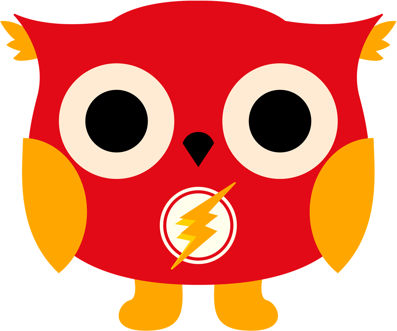 Benson & Mr - Hero Owl Clipart (1297x1080), Png Download