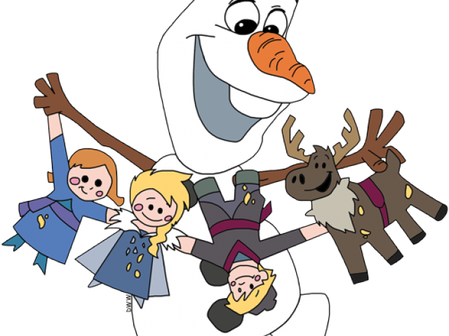 Frozen Clipart Kristoff Frozen - Olaf's Frozen Adventure 2017 Assorted Flavors Popcorn - Png Download (640x480), Png Download