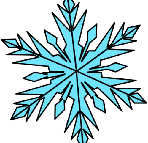 Frozen Clipart Snowflakes - Snowflake Clip Art Frozen - Png Download (640x480), Png Download