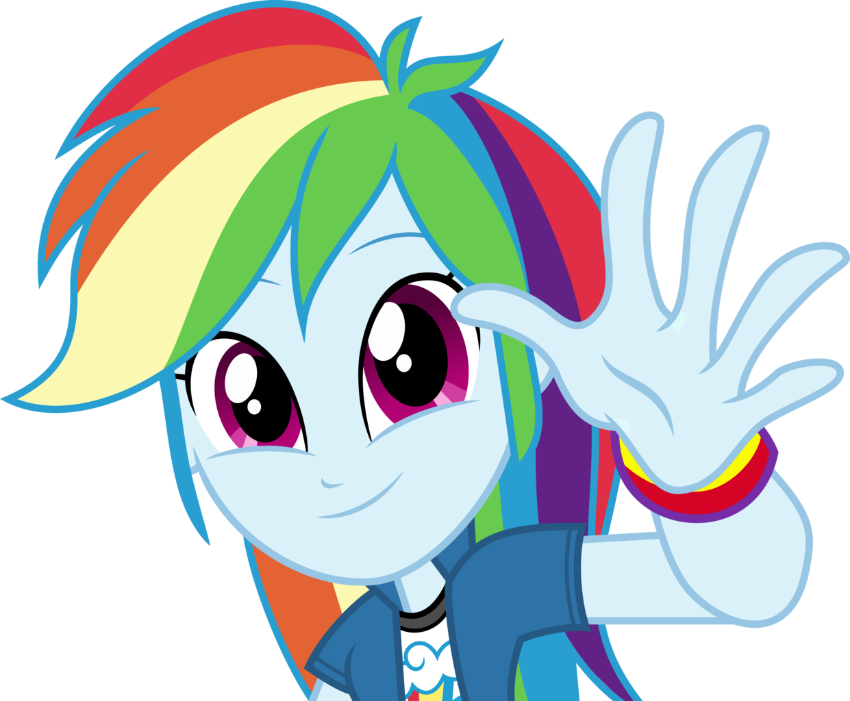 high fives clipart - Absurd Res, Artist - Eg Rainbow Dash Vector Clipart.