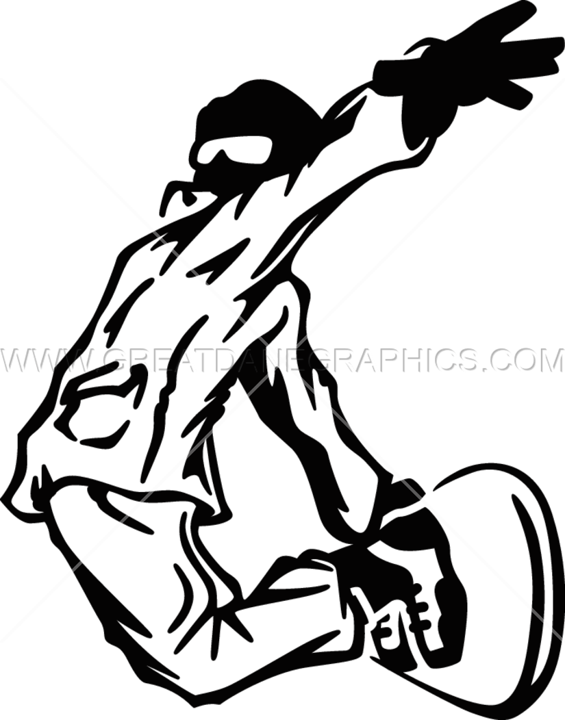 Image Transparent Library Snowboarder Fly Production - Drawing Clipart (825x1052), Png Download