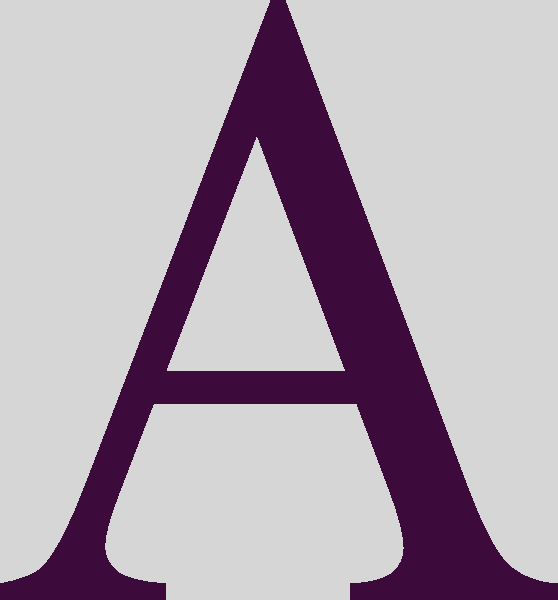 The Letter A Clip Art At Clker Clipart Of Letter A - Adobe Jenson Png Transparent Png (558x600), Png Download