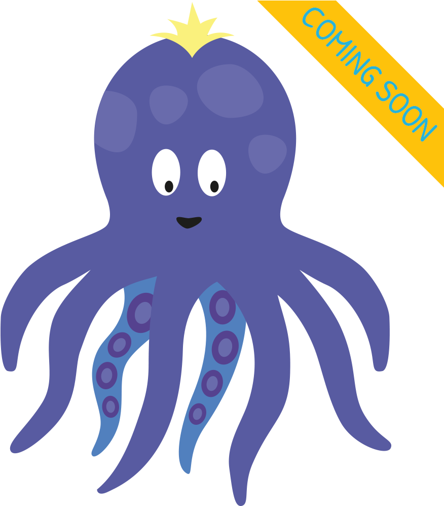 Octopus Clipart Ollie - Octopus - Png Download (1000x1000), Png Download