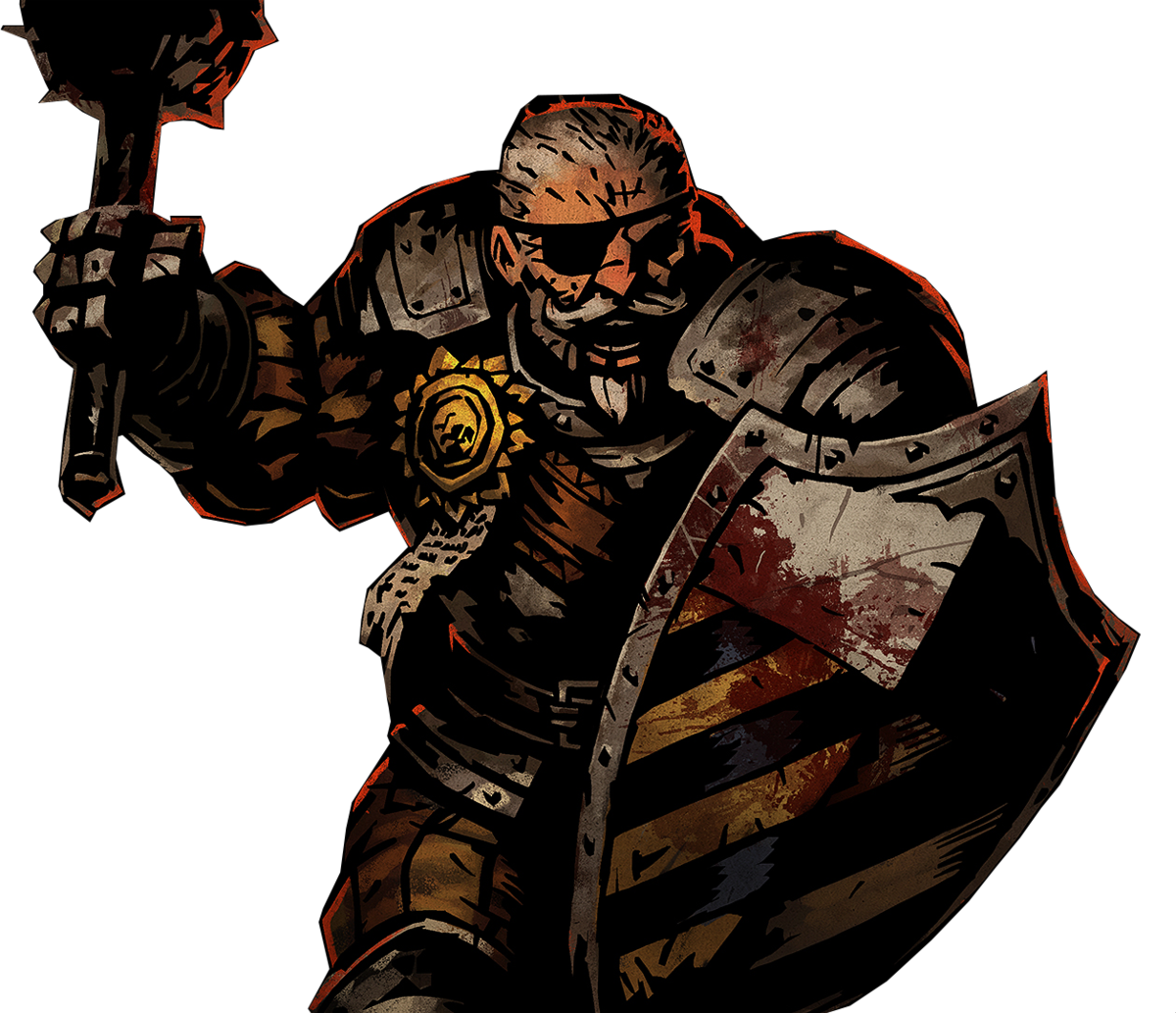 Man At Arms - Man At Arms Darkest Dungeon Clipart (1200x1033), Png Download