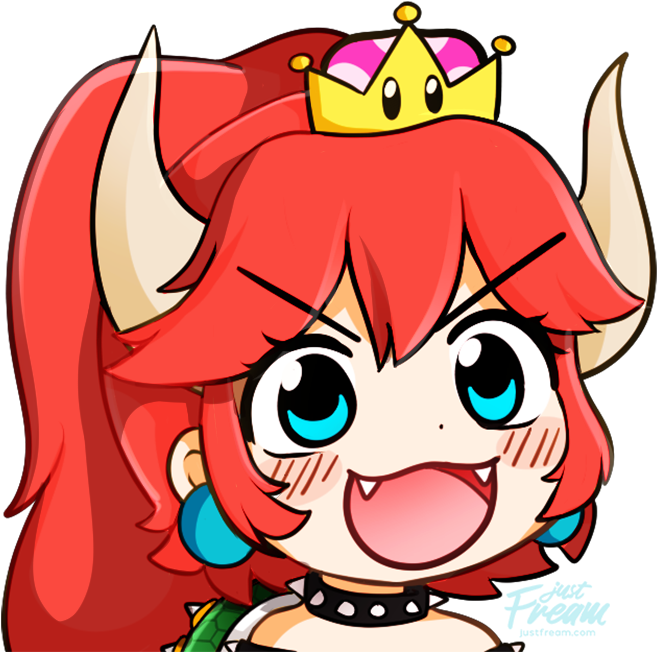 Why Humanity Makes Everything A Waifu - Bowsette Png Clipart (672x673), Png Download