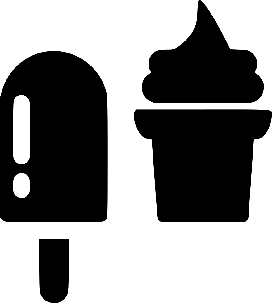 Stickicecream Sweet Kids Ice Cream Cup Cream Sundae - Ice Cream Clipart (881x980), Png Download