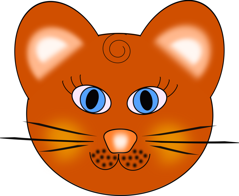 All Photo Png Clipart - Cat Face Clipart Transparent Png (913x750), Png Download
