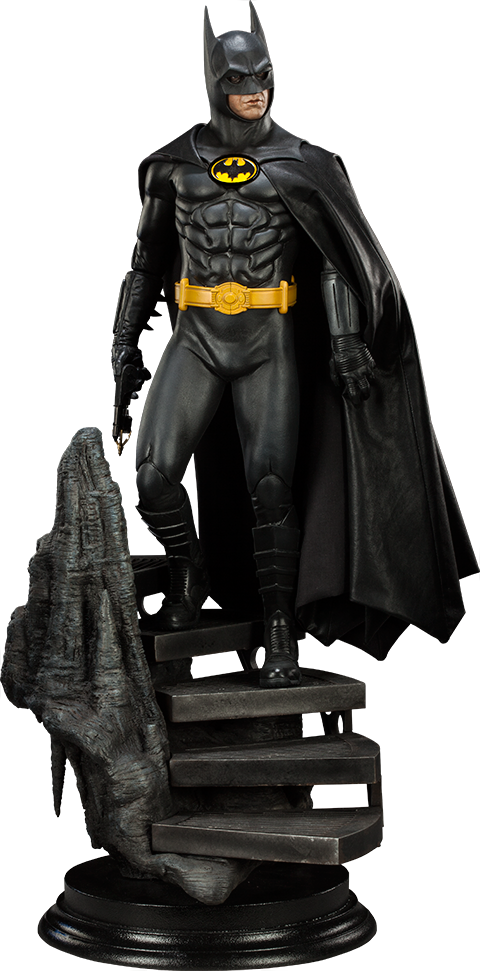 Batman Premium Format™ Figure - Batman Dc Comics Premium Format Figure Clipart (480x971), Png Download