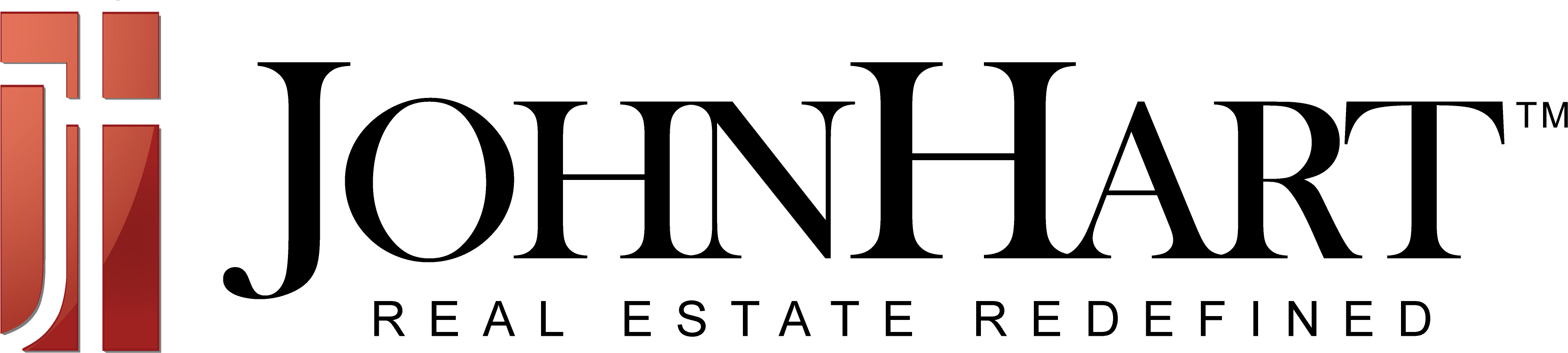 Home - John Hart Real Estate Clipart (3815x877), Png Download