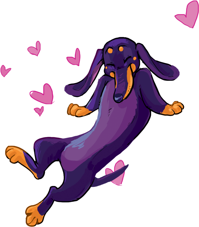 Dachshund Clube - Dog Clipart (1200x1200), Png Download