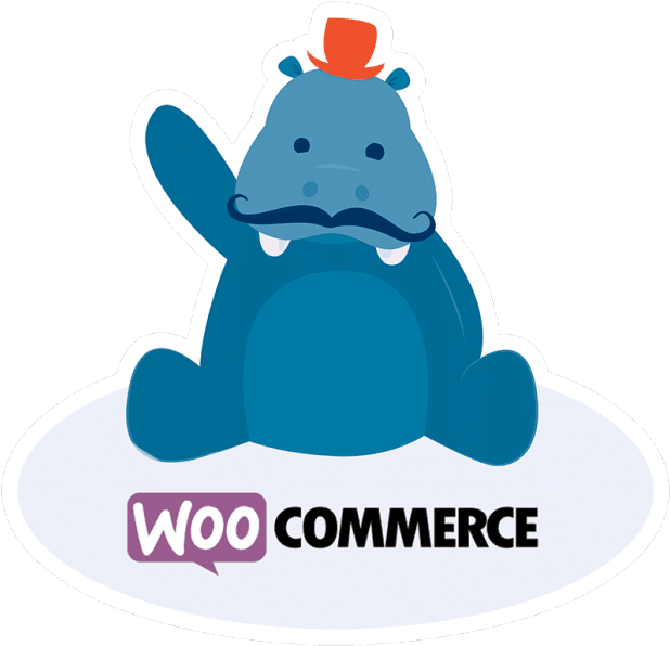 3 Handsome Hippo - Wordpress Woocommerce Logo Clipart (620x605), Png Download