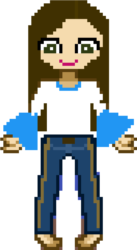 Blue Jeans - Cartoon Clipart (1200x1200), Png Download