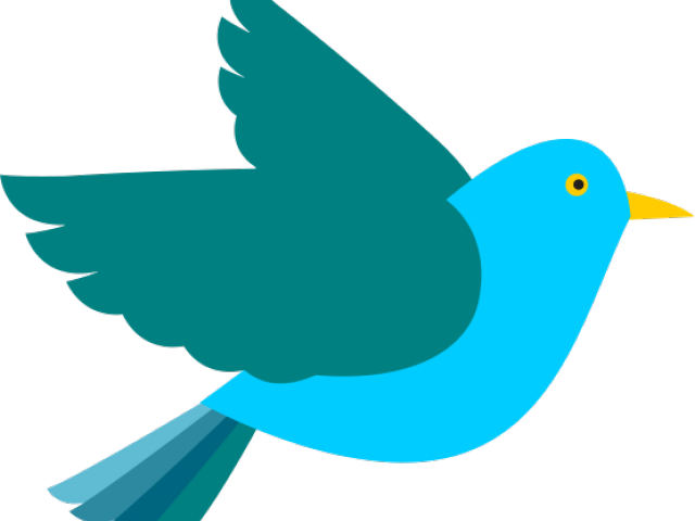 Flying Clipart Colorful - Bird Clip Art Png Transparent Png (640x480), Png Download