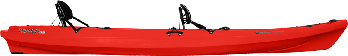 Tarpon 135t In Red - Kayak Clipart (1230x960), Png Download