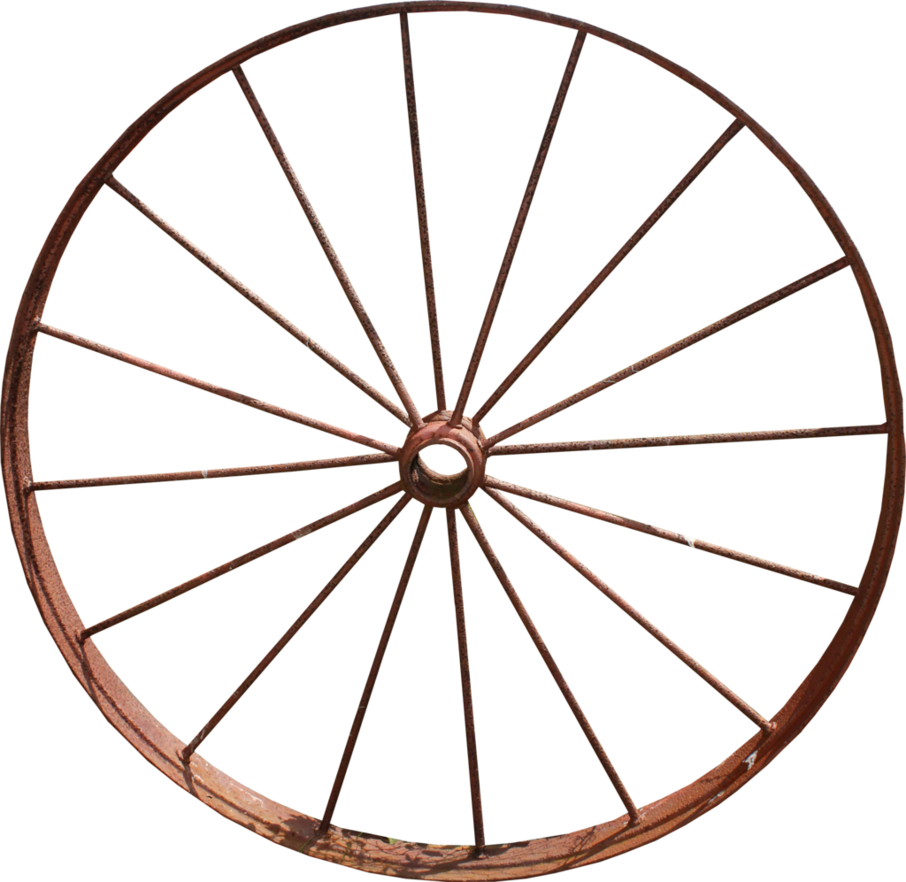 Wagon Wheel Png Image Background - Wooden Wheel Transparent Background Clipart (906x882), Png Download