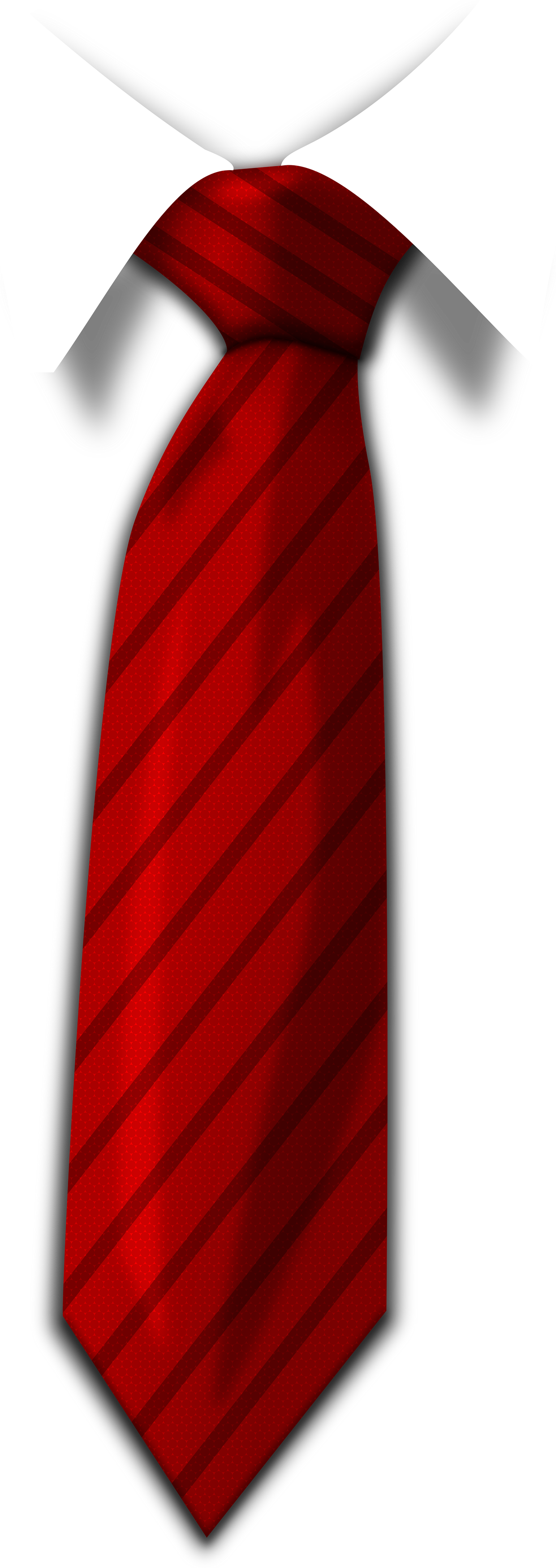 View Larger - Red Tie Png Clipart (1241x3500), Png Download
