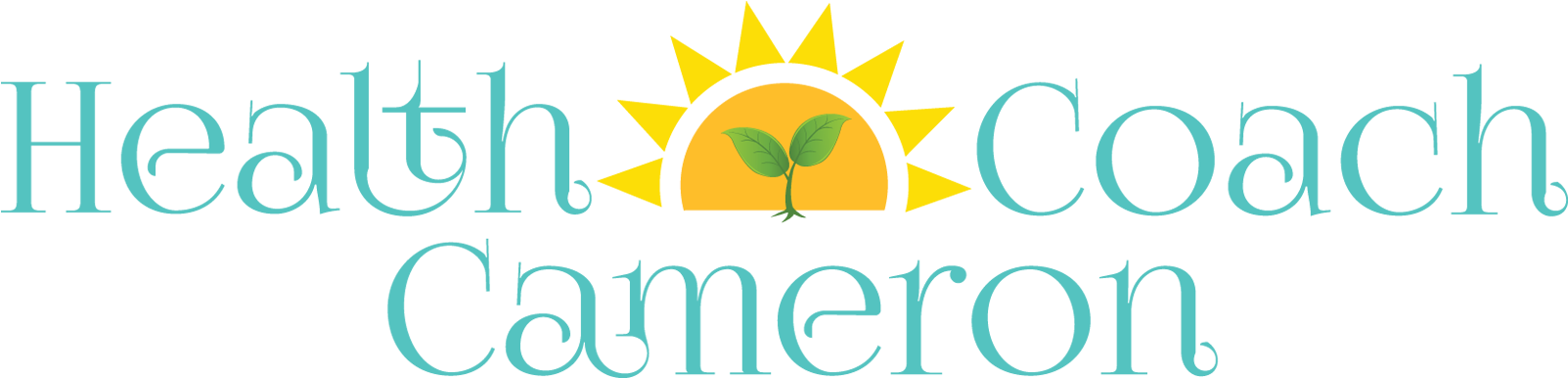 Health Coach Cameron Cute Transparent Logo Dessert - Camino Divina Walking The Divine Way: A Book Of Moving Clipart (1632x392), Png Download