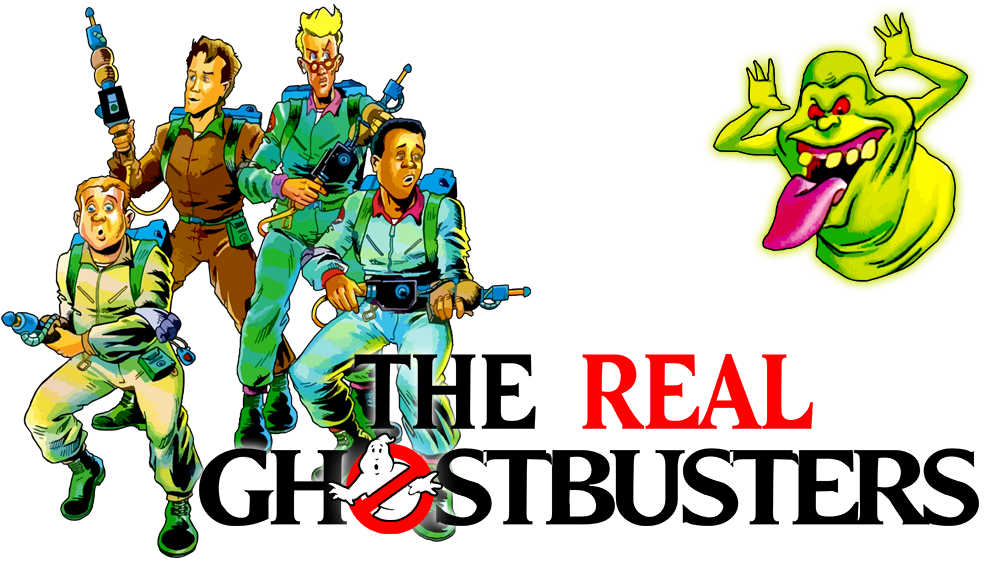 Cilpart Pretty Ideas The Real Tv Fanart - "the Real Ghost Busters" (1986) Clipart (1000x562), Png Download