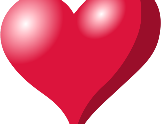 Heart Shaped Clipart Paintbrush - Heart - Png Download (640x480), Png Download