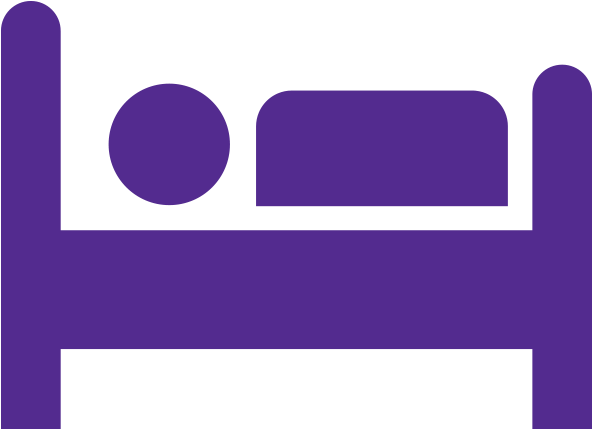 Homelessness & Social Housing Support - Bed Clipart (600x600), Png Download