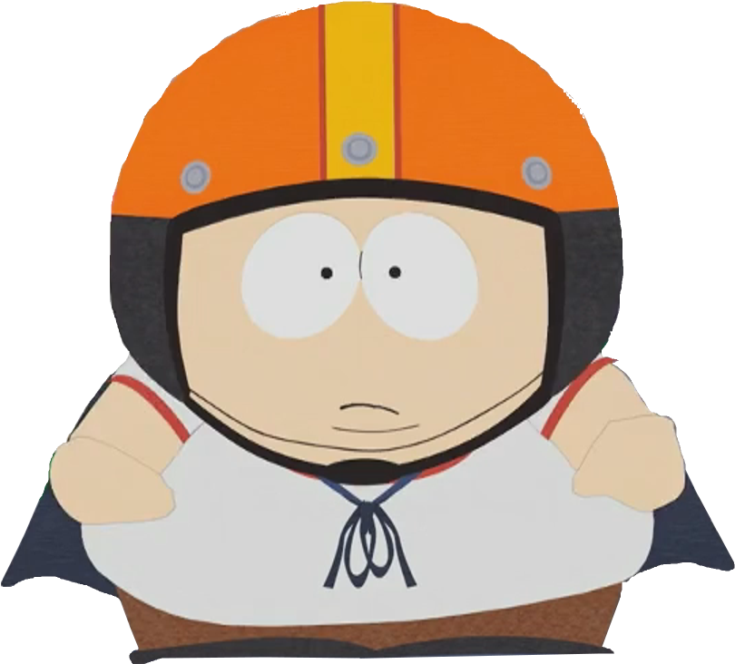 Jumping The Homeless Cartman - Cartoon Clipart (820x744), Png Download