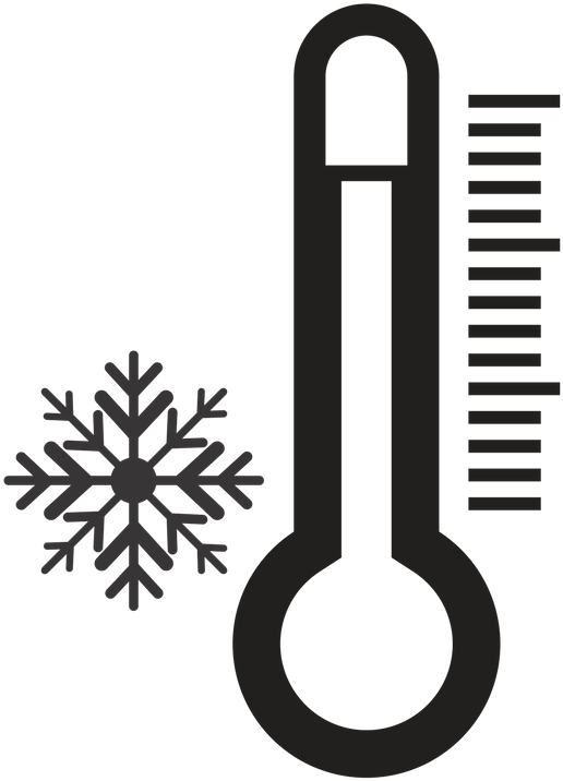 Code Blue Albany - Thermometer With Sun Clipart Black And White - Png Download (800x800), Png Download