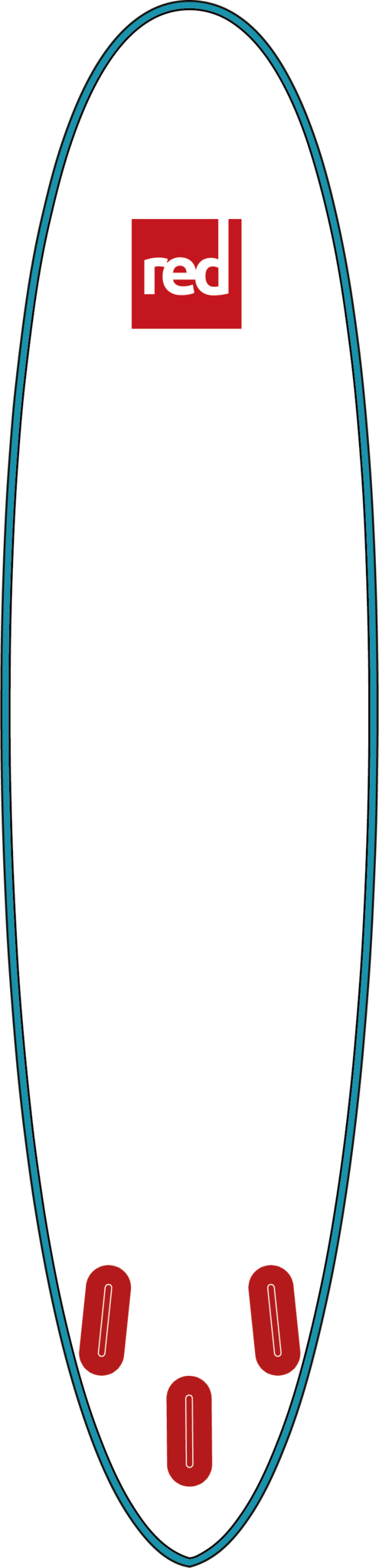 Red Paddle Co Snapper 9'4" Inflatable Paddleboard Package - Red Paddleco Ride 106 Windsup 240 Liters Clipart (495x2048), Png Download