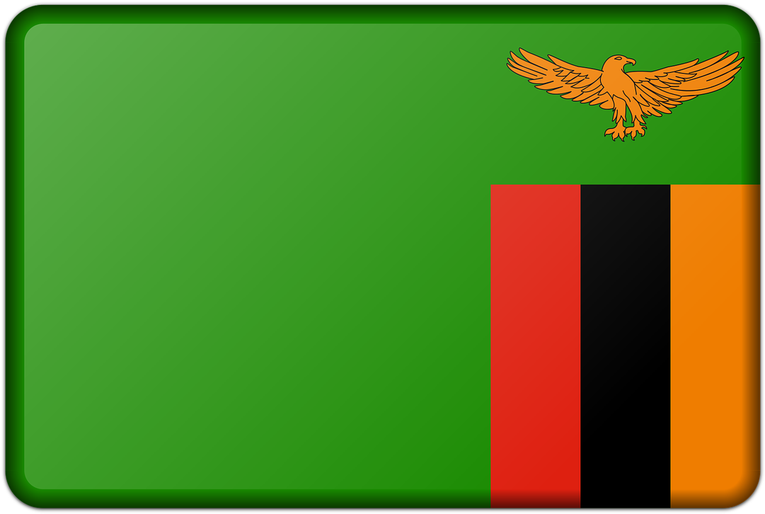 Flag Of Zambia National Flag Flag Of Ethiopia - Zambia Flag Clipart (1125x750), Png Download