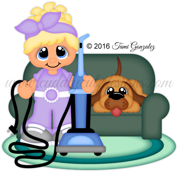 Scrapbook - Vacuum Cleaner Clipart (600x600), Png Download