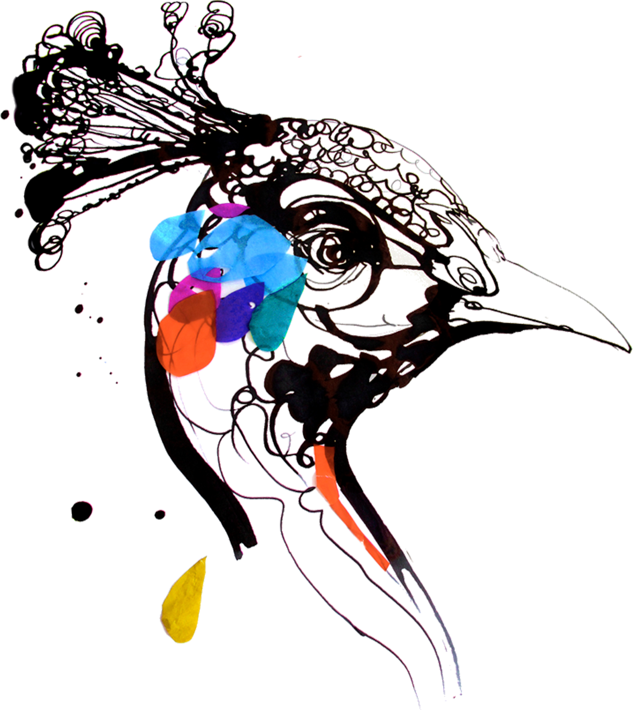 Peacock - Stina Persson Clipart (3000x3000), Png Download