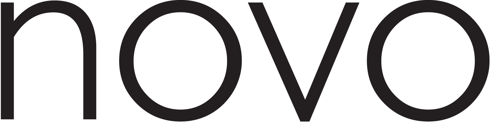 Novo Shoes - Novo Shoes Logo Clipart (1603x404), Png Download