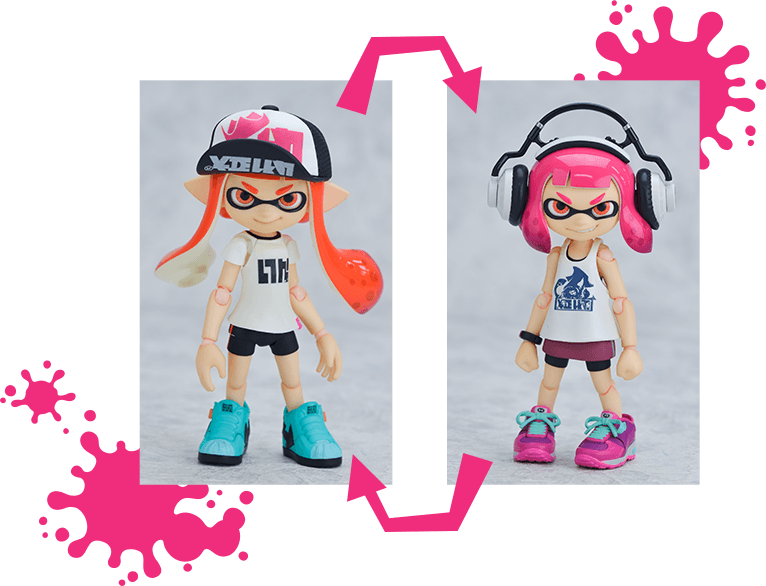 Shoes, Head Accessories And Weapons Are All Interchangeable - Splatoon 2 Card Pocket 24 For Nintendo Switch Clipart (766x586), Png Download