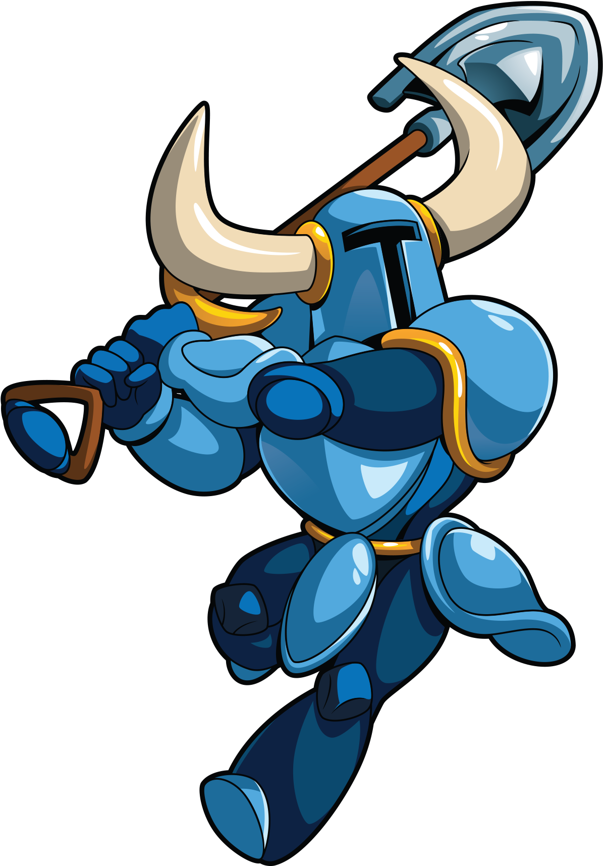 Key Art And Illustrations - Shovel Knight Clipart (1440x1920), Png Download