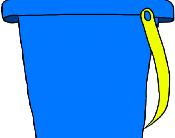 Shovel Clipart Sand Shovel - Blue Bucket Clipart - Png Download (640x480), Png Download