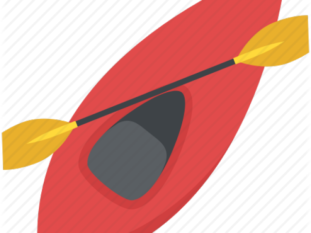 Canoe Paddle Clipart Yellow Boat - Boat - Png Download (640x480), Png Download